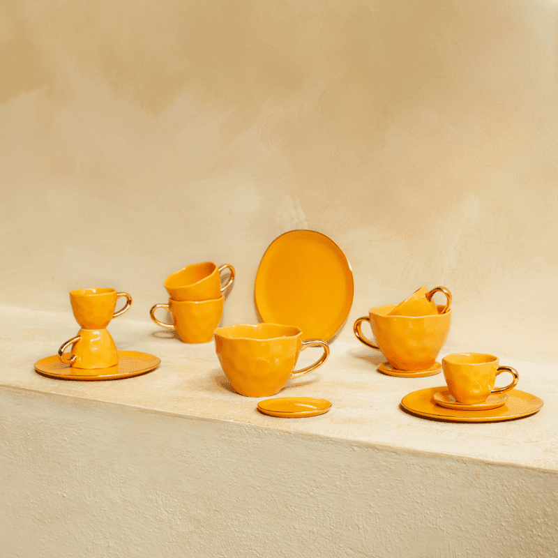 Culture de la nature en ville - Bonjour - Tasse à expresso - Caramel Culture de la nature en ville