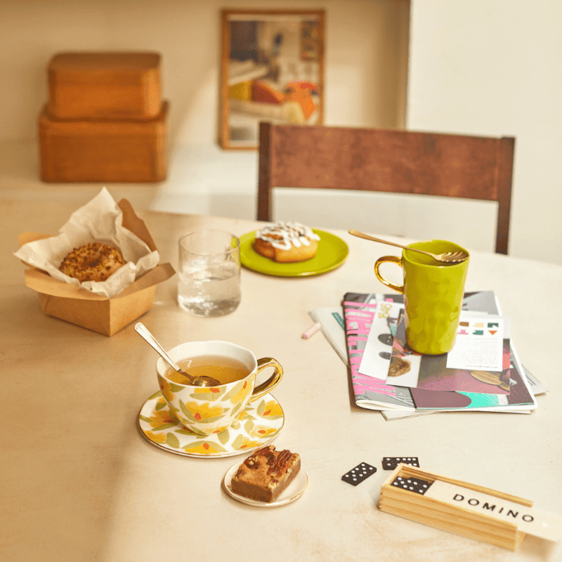 Culture de la nature en ville - Bonjour - Porridge - Assiette Ø9 Culture de la nature en ville