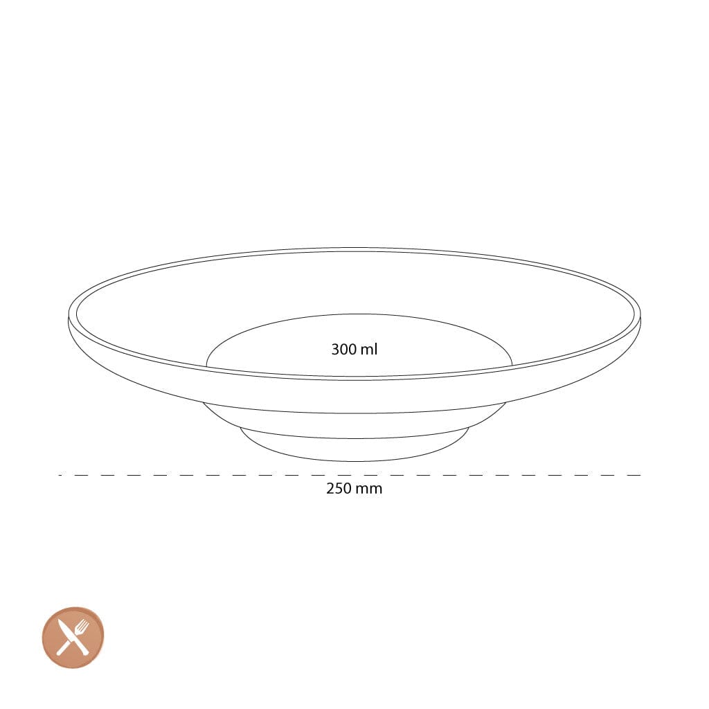 Villeroy & Boch - Afina Diepe borden 6 stuks 25 cm Diepe borden Villeroy & Boch