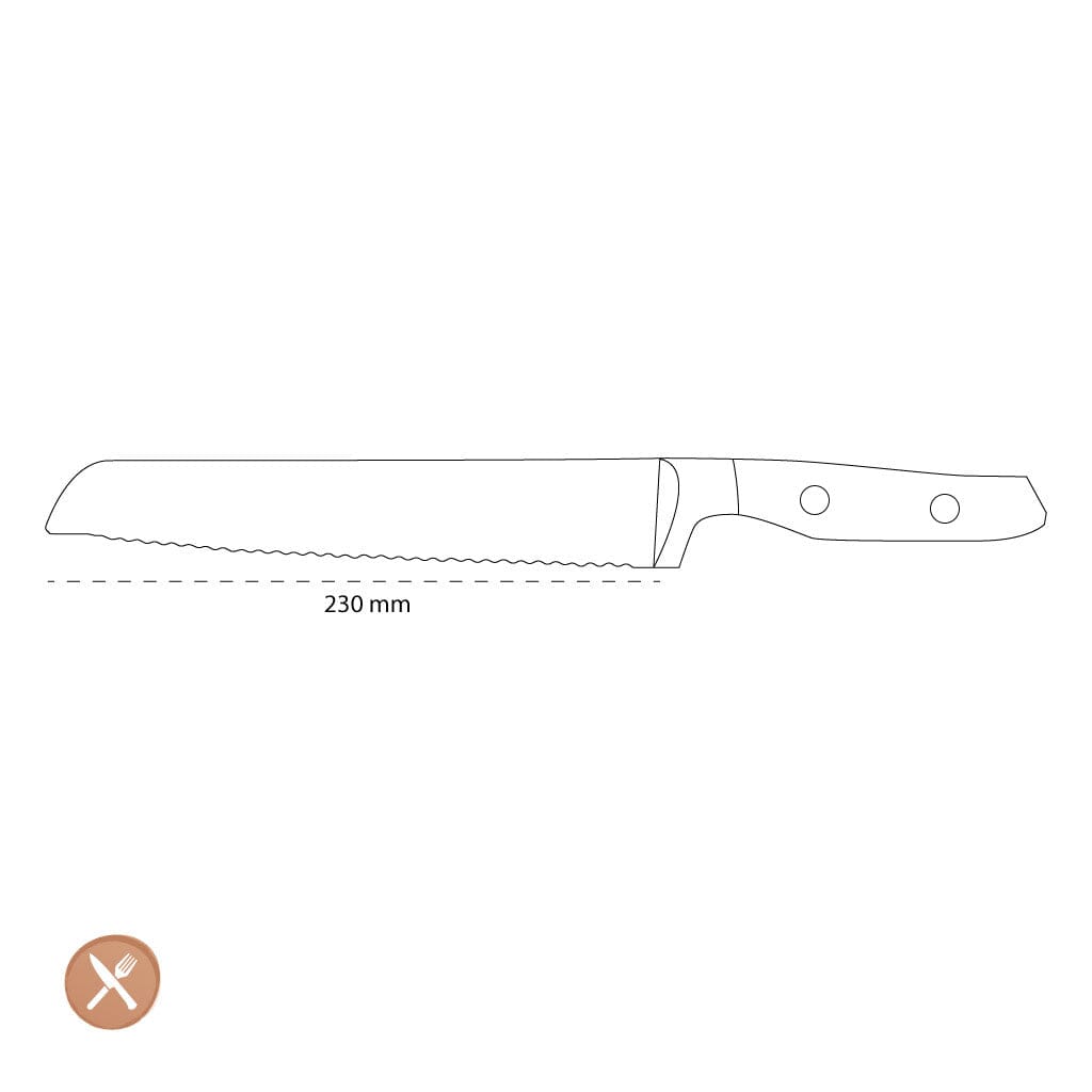 Wusthof - Amici Broodmes 23 cm Broodmes Wusthof