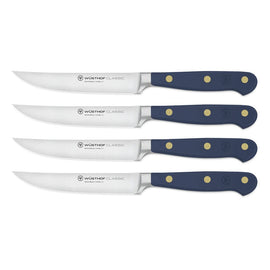 Wüsthof - Classic Steakmesser-Set 4-teilig Wild Blueberry Wusthof - Classic Steakmessenset 4-delig Wild Blueberry Messenset Wusthof