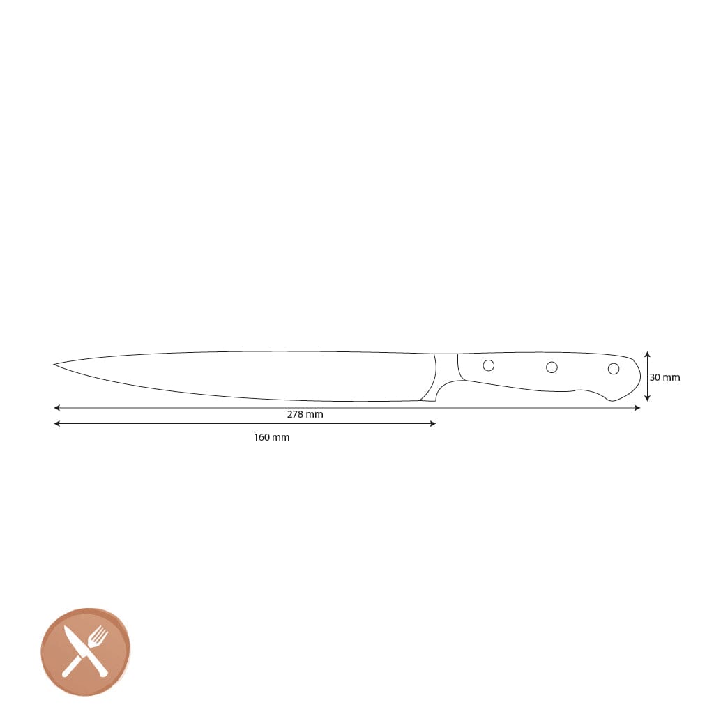 Wusthof - Classic Vleesmes Velvet Oyster 16 cm Vleesmes Wusthof