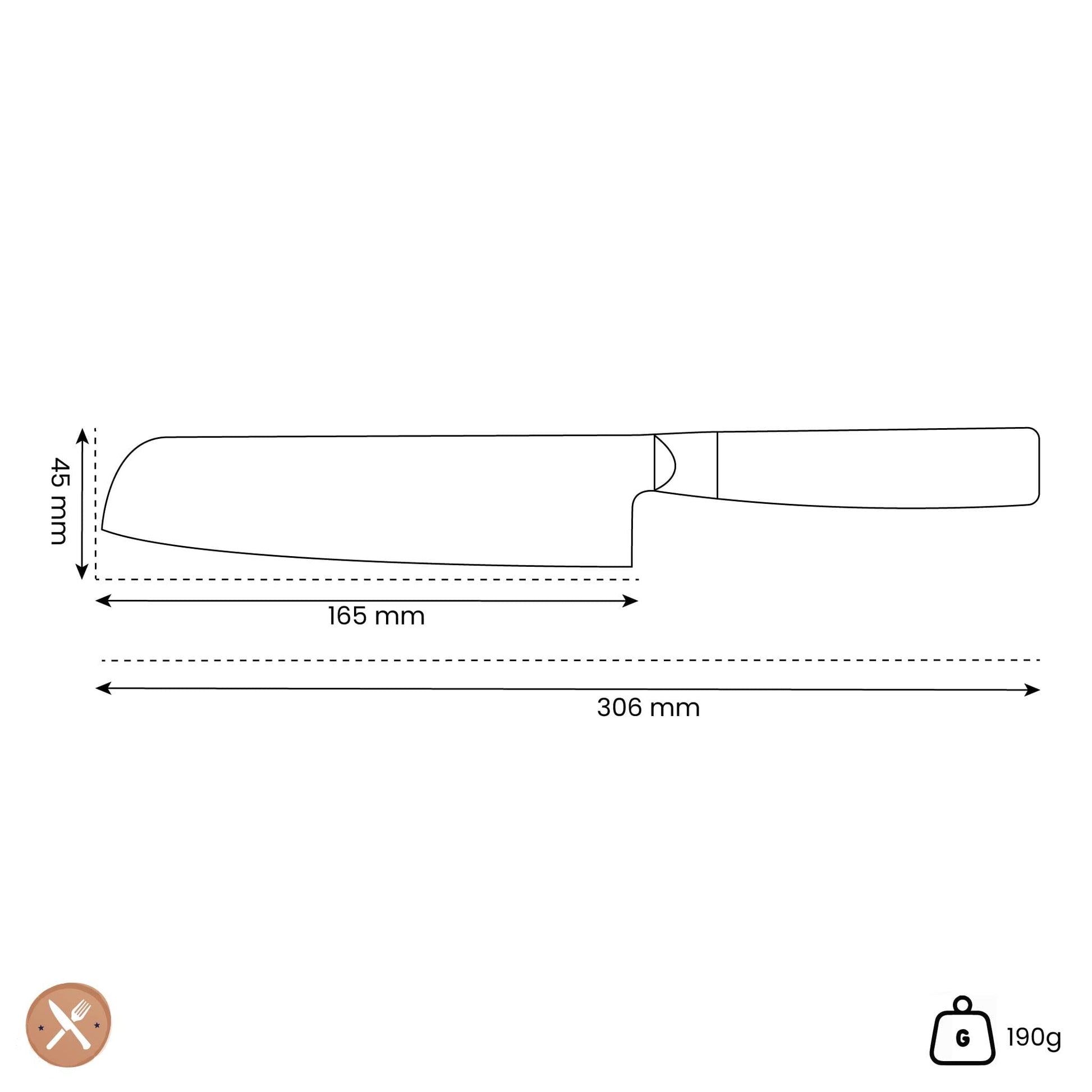 Yaxell - Zen Nakirimes 16,5 cm Nakirimes Yaxell
