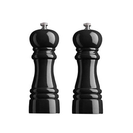 Amefa - Klassisches Salz- und Pfeffermühlen-Set 15 cm - Schwarz amefa - 2 piece Pepper&Salt mills set Black 15 cm - in gift box Amefa