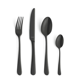Amefa - Austin 24-teiliges Besteckset für 6 Personen - Mattschwarz Amefa - Austin 24-delige Bestekset 6 Personen - Mat Zwart Bestekset Amefa