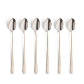 Amefa - Austin 6 Latte-Löffel - Champagner Amefa - Austin 6 Latte Lepels - Champagne Latte lepels Amefa