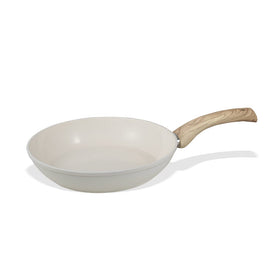 Cook & Pan - Go Elfenbeinfarbene Bratpfanne 24 cm By C&P - Go Ivory Koekenpan 24 cm Koekenpan By C&P