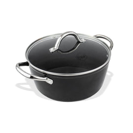 Cook & Pan - Signature Kochpfanne 24 cm mit Glasdeckel By C&P - Signature Kookpan 24 cm met glazen deksel Kookpan By C&P