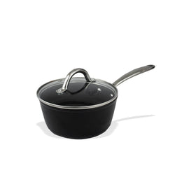 Cook & Pan - Signature Kochtopf 18 cm mit Glasdeckel By C&P - Signature Steelpan 18 cm met glazen deksel Steelpan By C&P