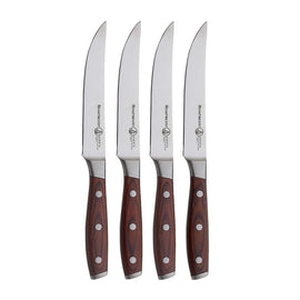 Messermeister - Avanta 4-teiliges Steakmesserset aus Pakkaholz Messermeister - Avanta 4-delige pakkahouten steak messenset Messensets Messermeister