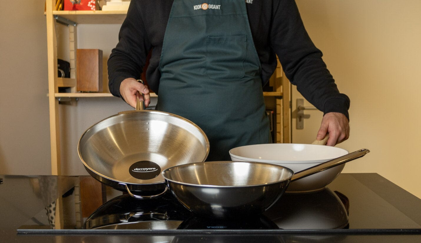 Wokpannen voor inductie