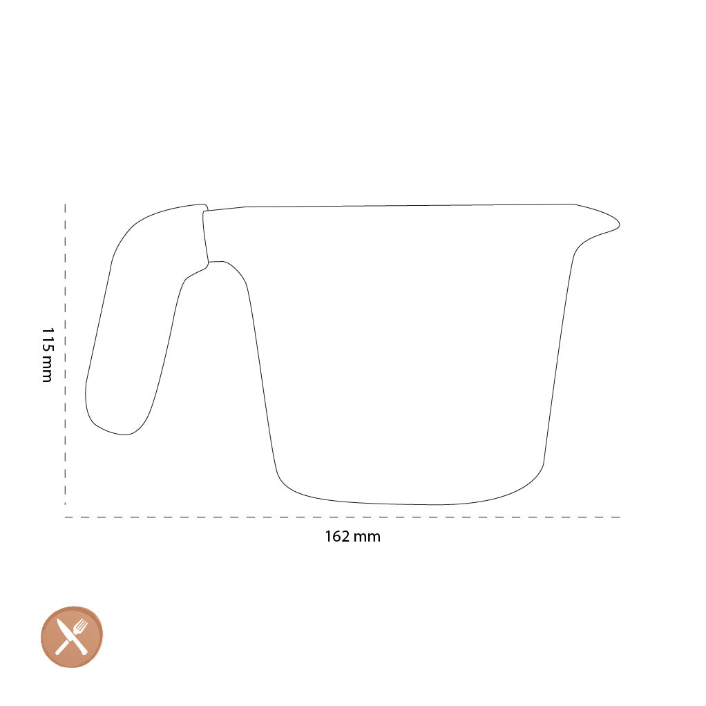 OXO - Messbecher mit Glasdeckel, 1 Liter