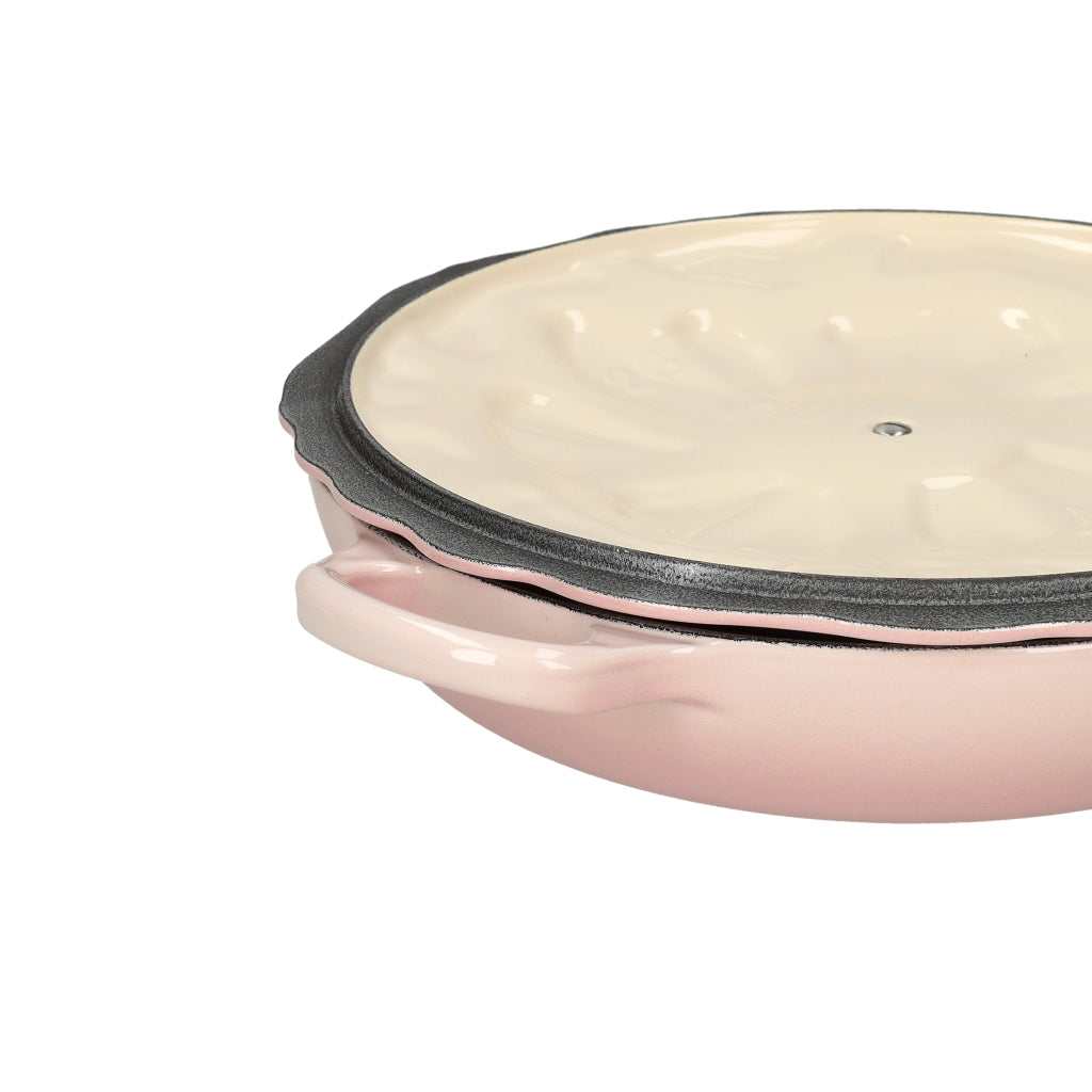 Le Creuset - Signature Campagnard Kasserolle Blossom 26 cm Muschelrosa