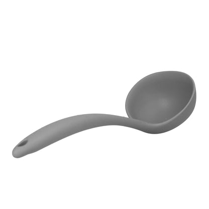 Outils2Cook - Cuillère à Soupe en Silicone Gris Muscade