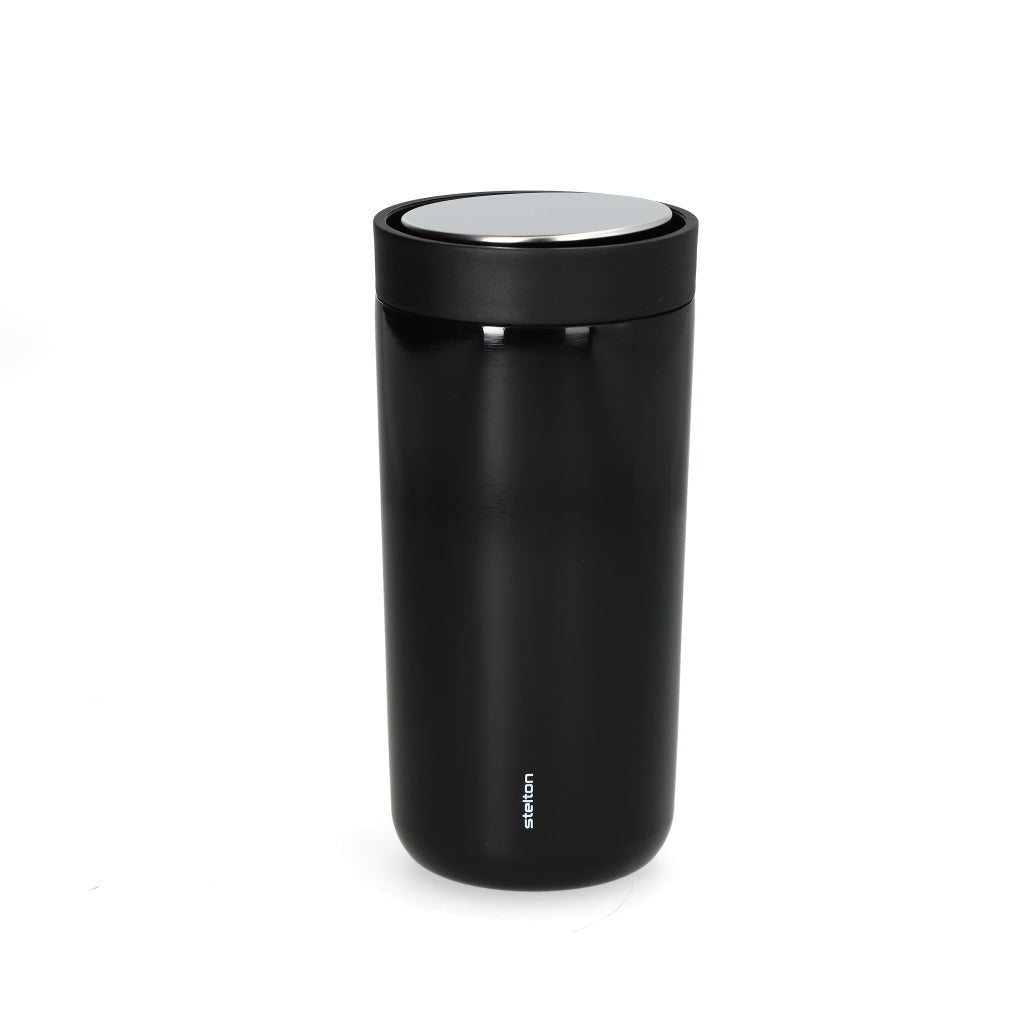 Stelton - To Go Click tasse isotherme sous vide 0,4 l noir