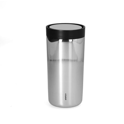 Stelton - To Go Click Vakuum-Isolierbecher 0,4 l Stahl