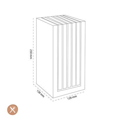 Wusthof - Classic Color 7-teiliges Messerset mit Tasty Sumac-Block