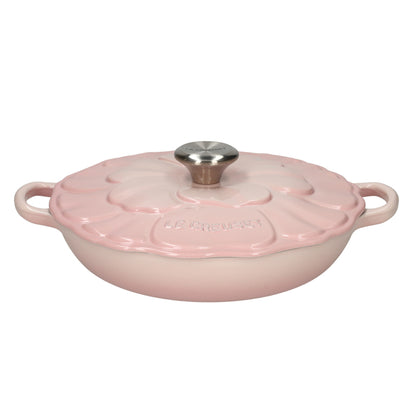 Le Creuset - Signature Campagnard Kasserolle Blossom 26 cm Muschelrosa