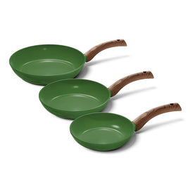 Cook &amp; Pan - Go Green 3-teiliges Bratpfannenset