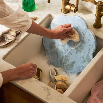 Addison Ross - Servierplatte - Scallop Blue