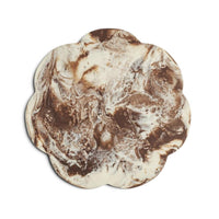 Addison Ross - Servierplatte - Scallop Chocolate