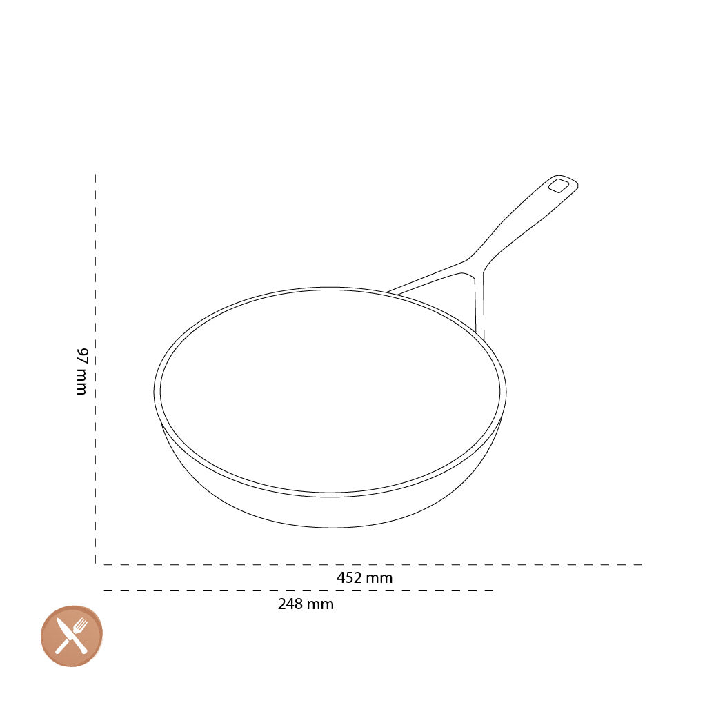 Demeyere - Alu Pro 5 Ceraforce Bratpfanne 24 cm