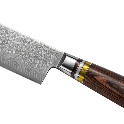 Shinrai Knives - Micarta Jewels - Damast-Fleischmesser 20 cm