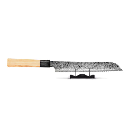 Shinrai Japan - Takumi Kaza Damaskus Brotmesser 20 cm