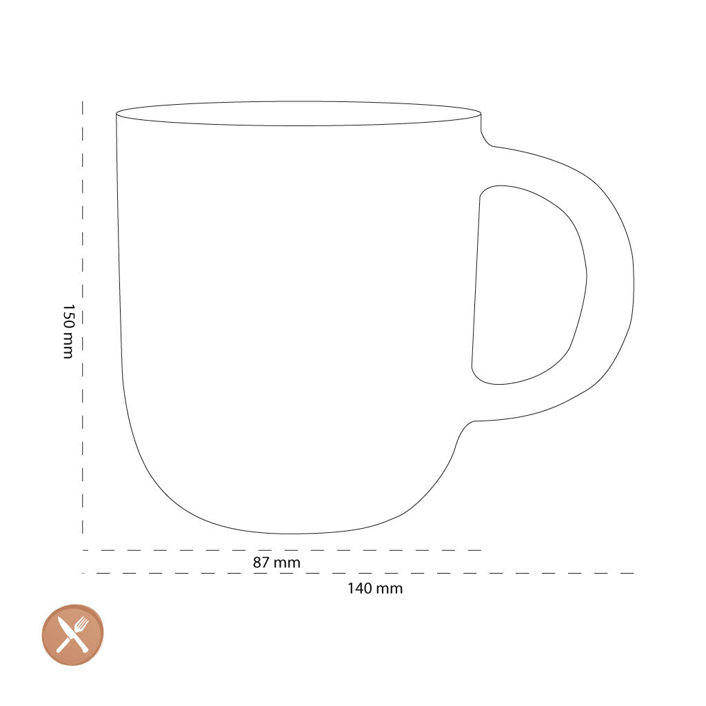 Leonardo - UFFICIO Tee-/Kaffeetasse 400 ml -Denken ...-