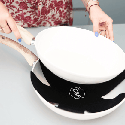 Cook & Pan pannenbeschermer polyester vilt detail