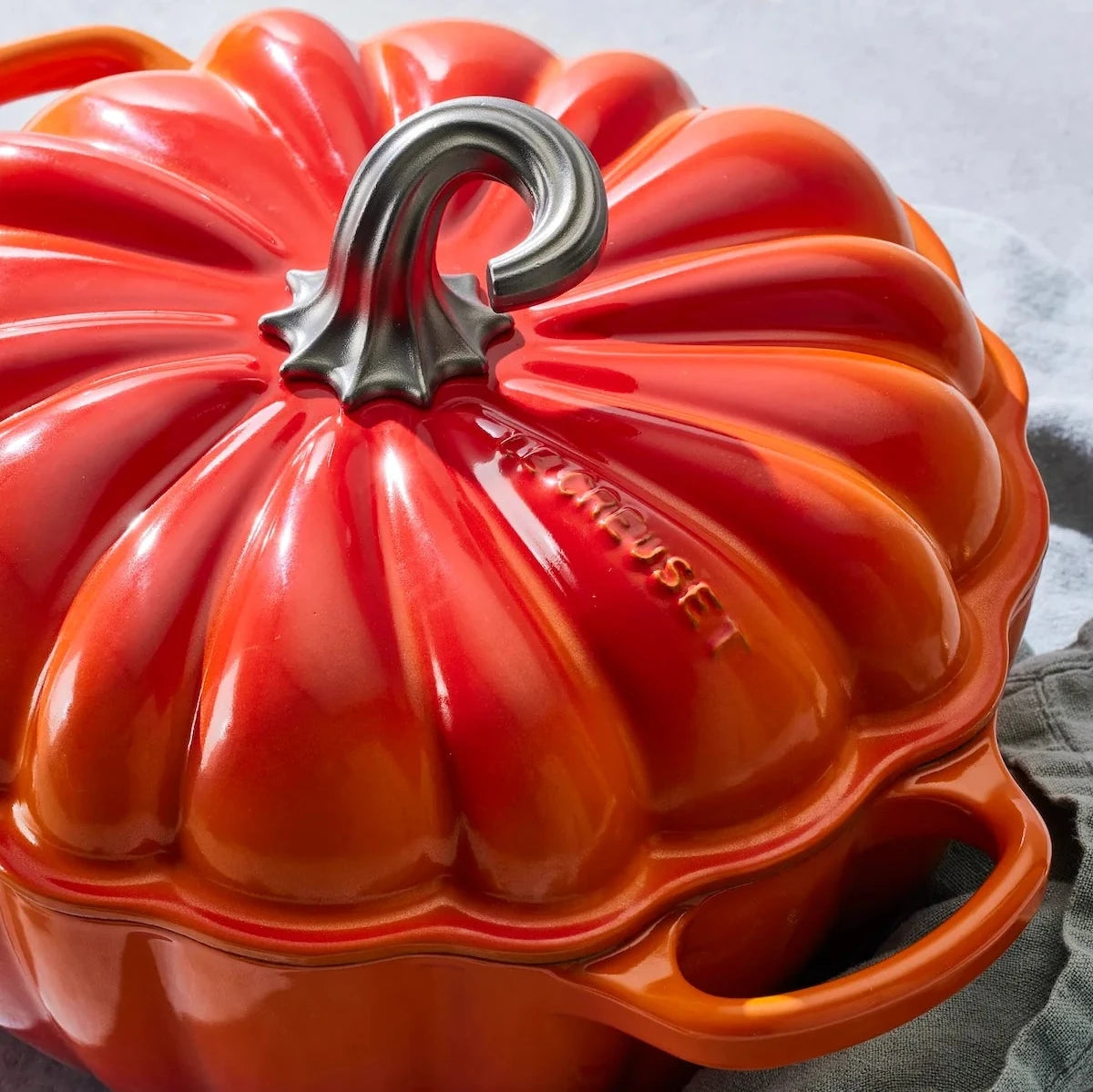 Le Creuset - Kürbis Braten-/ Stoofpan Signature Orangenrot 24cm 3,7l