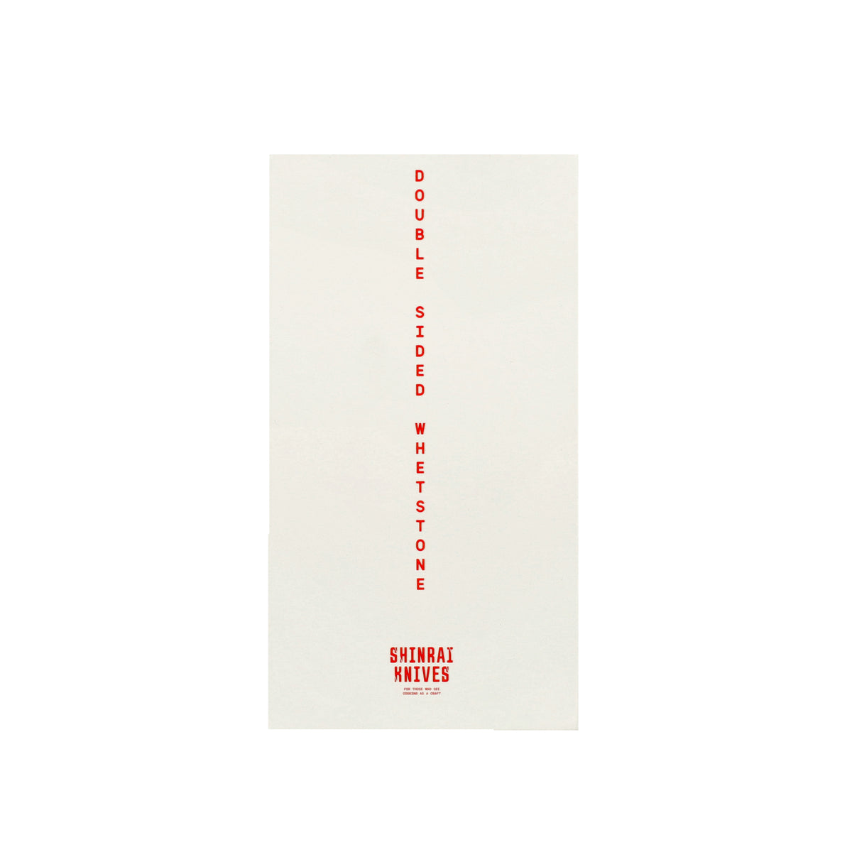 Shinrai Knives – Doppelseitiger Schleifstein – Körnung 2000/5000