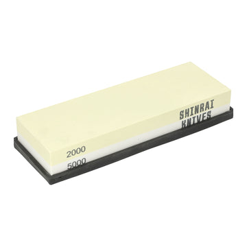 Shinrai Knives – Doppelseitiger Schleifstein – Körnung 2000/5000