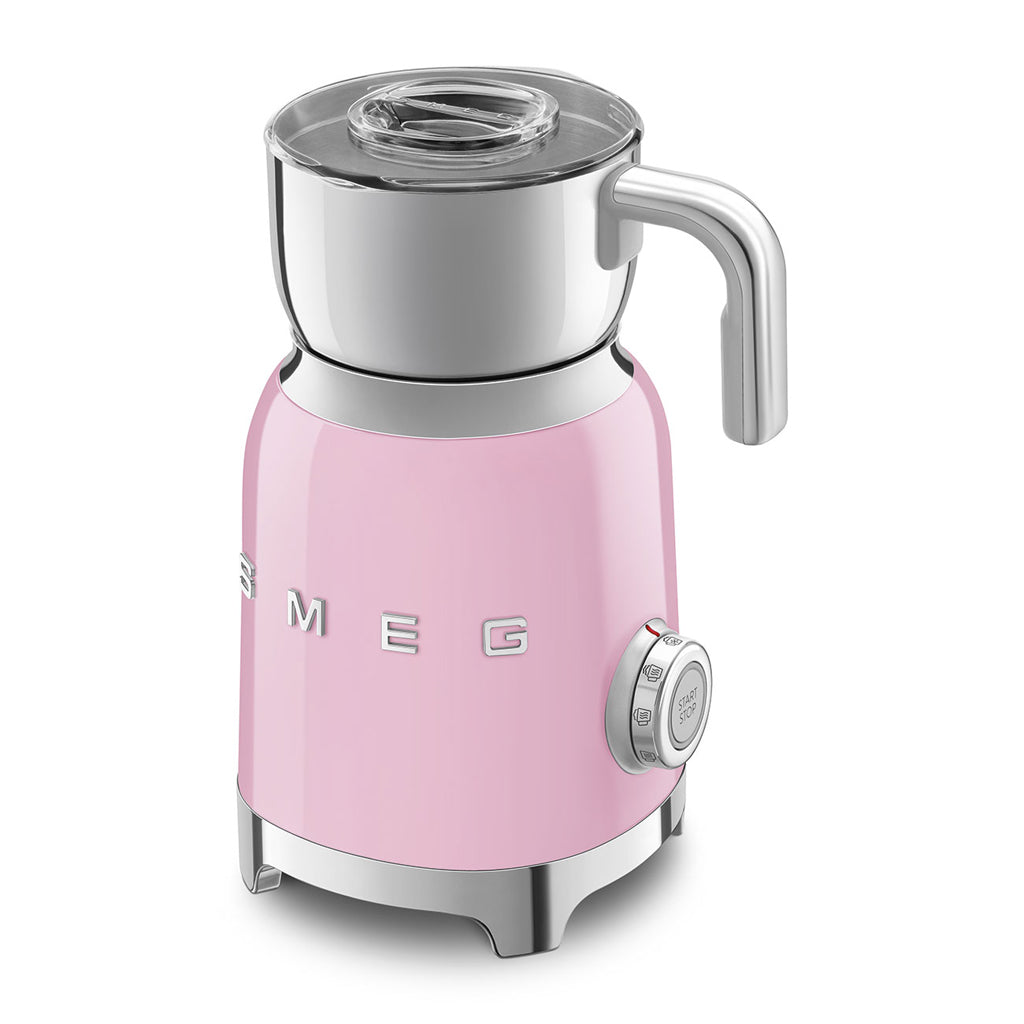 Smeg - Milchaufschäumer | Rosa | 1950er Jahre | Milchaufschäumer mit Induktion