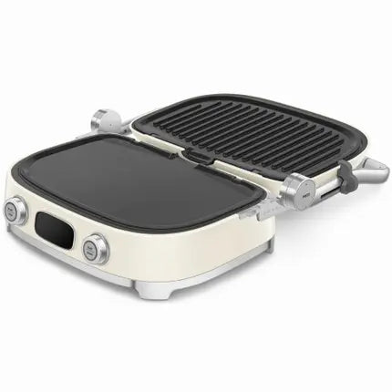 Smeg - Multifunktionsgrill | Creme | 50er Jahre | Kontaktgrill