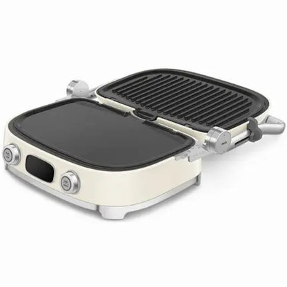 Smeg - Multifunktionsgrill | Creme | 50er Jahre | Kontaktgrill