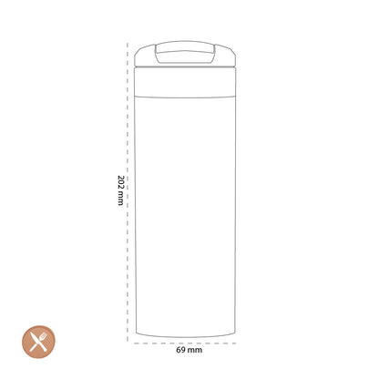 Stanley – The AeroLight™ Transit Becher 0,47 l Schiefermetallic