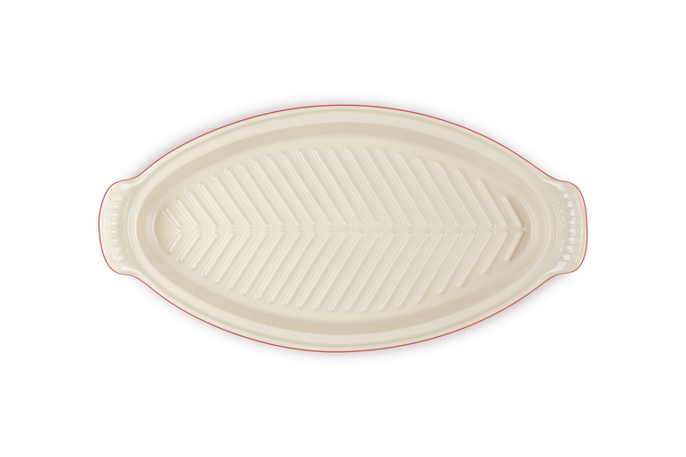 Le Creuset - Auflaufform Fisch 'Cherry Red'