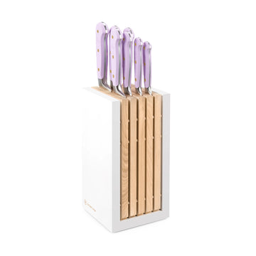 Wusthof - Classic Color 7-teiliges Messerset mit Block aus Purple Yam