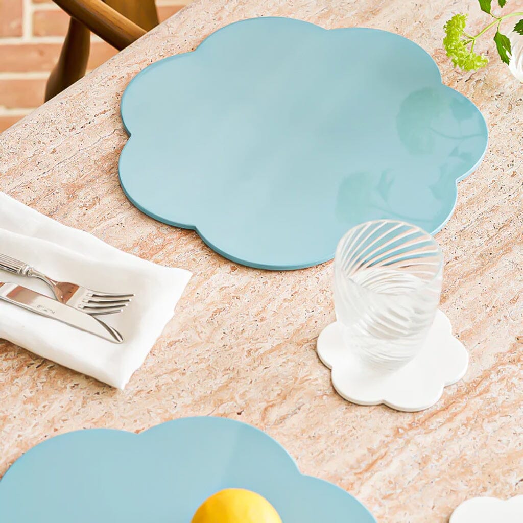 Addison Ross - Set de 4 sets de table Eau de Nill 33x33 cm Sous-verre Addison Ross