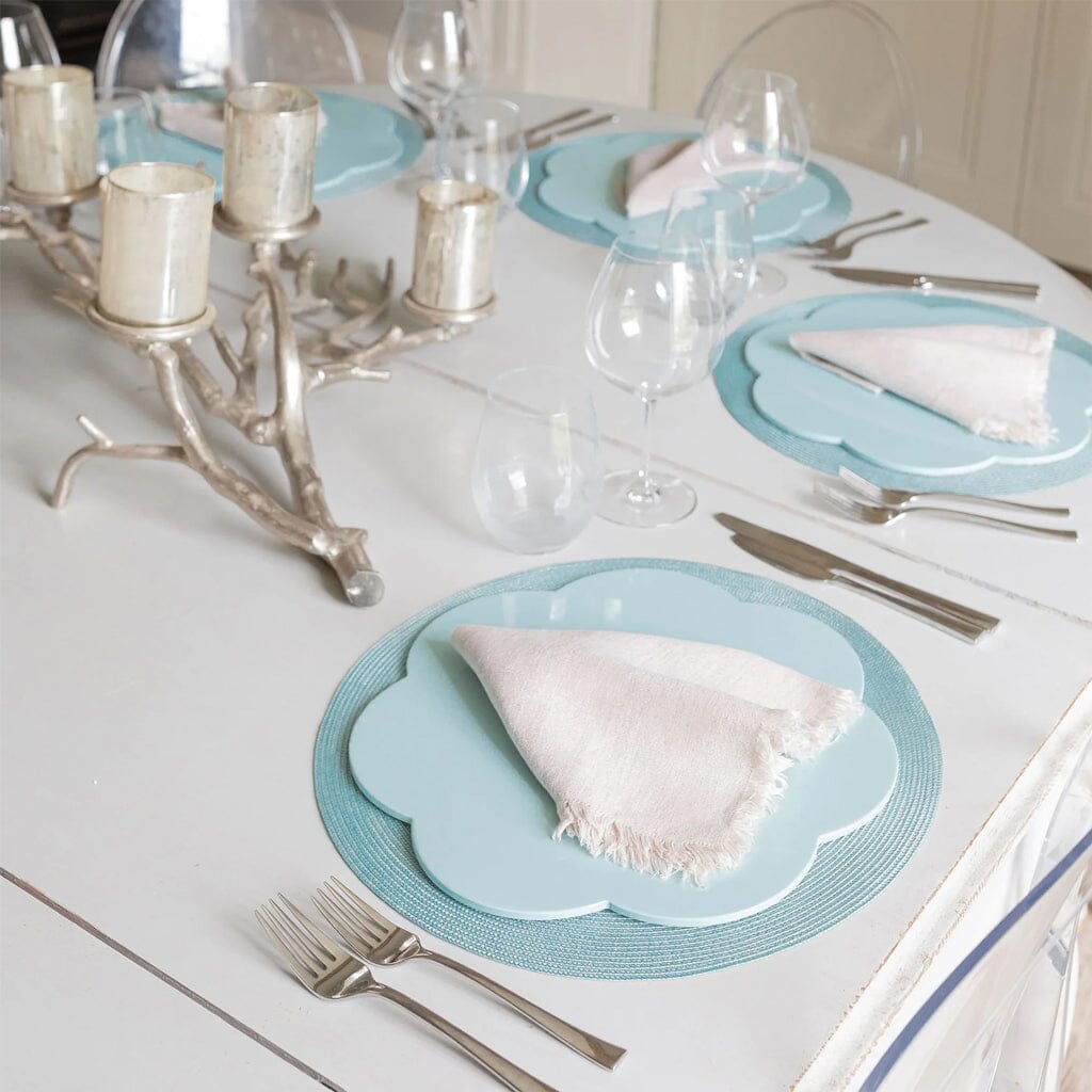 Addison Ross - Set de 4 sets de table Eau de Nill 33x33 cm Sous-verre Addison Ross