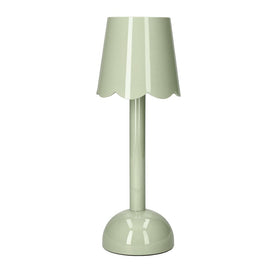 Addison Ross - Scallop Tafellamp LED - Sage - 28 cm Tafellamp Addison Ross 