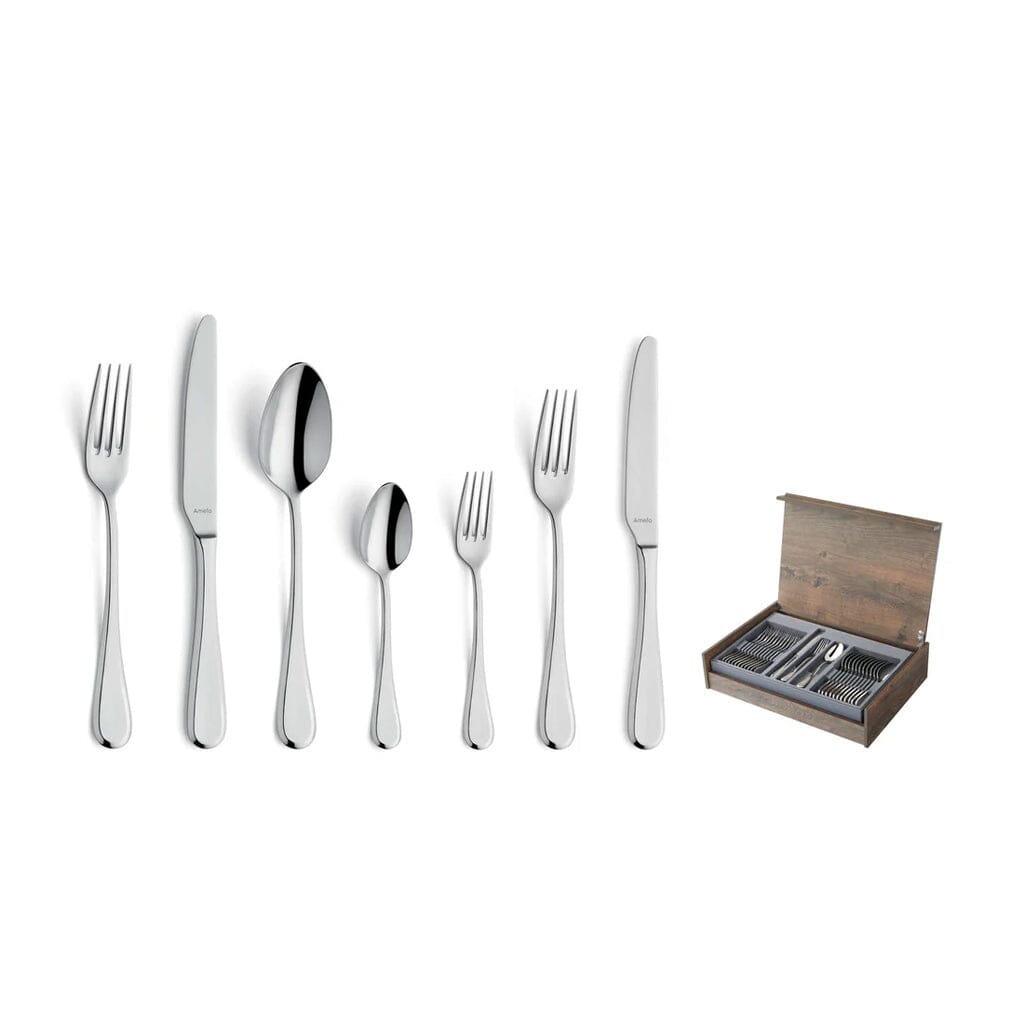 Amefa - Drift 84-delige Bestekset 12 Personen - Zilver Bestekset Amefa 