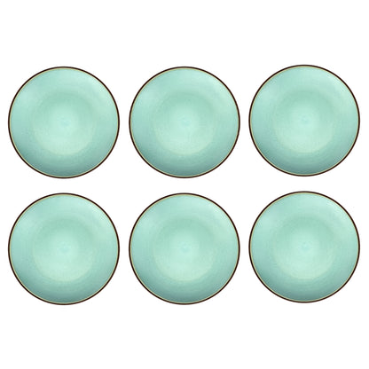 Médard de Noblat - Assiette plate Feeling Jade 26,5 cm (lot de 6)