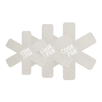 Cook & Pan Go Ivory Pannenbeschermer 3-Pack