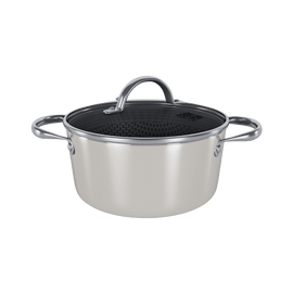 Cook & Pan - Honey Go Ivory Kookpot 22 cm met glazen deksel Cook & Pan 