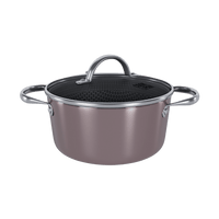 Cook & Pan - Honey Taupe of Mind Kookpot 22 cm met glazen deksel Cook & Pan 
