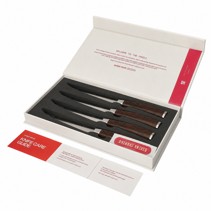 Shinrai Knives – 13-teiliges Messerset mit Damascus-Print – Master Collection XL-Set