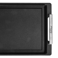 Eurolux - Teppanyaki plaat RVS met grepen 41x24x2,5CM Teppanyakiplaat Eurolux 