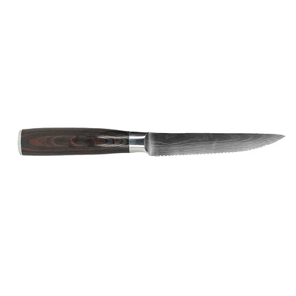 Shinrai Japan - Damascus Print 4 Steakmesser